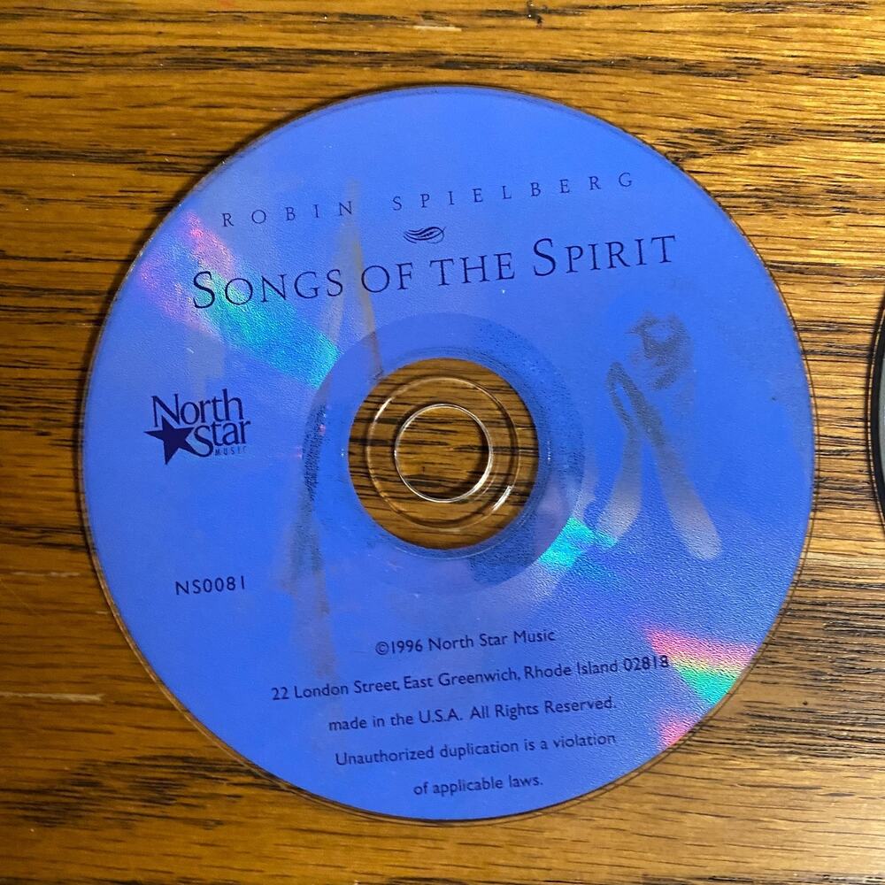 Songs of the Spirit by Robin Spielberg (CD, 1996) *No Case*